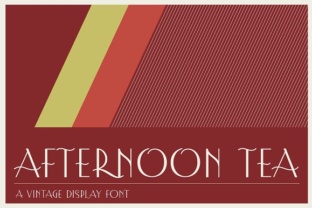 Afternoon Tea: A Timeless Display Font for Modern Branding