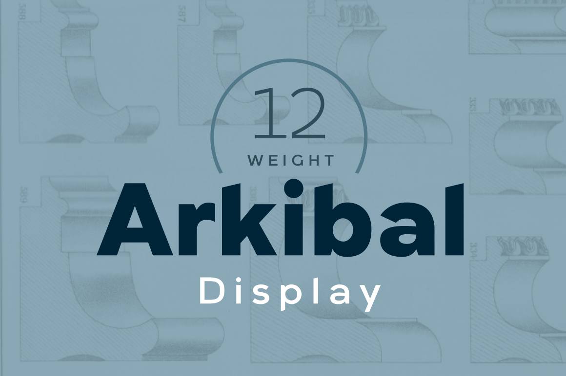 Arkibal Display: A Font That Speaks in Style