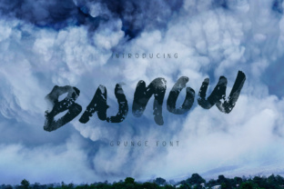 Basnow Grunge: A Font for Crafting with Character