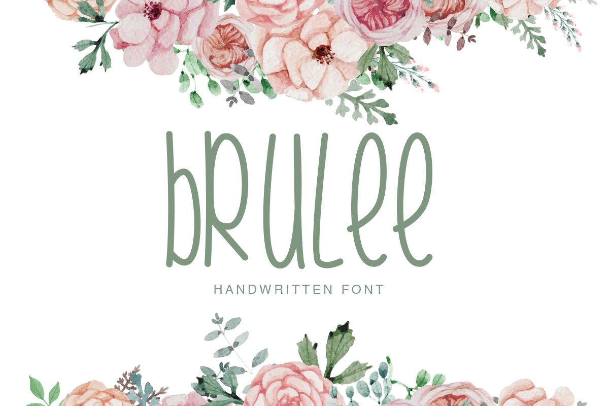 Brulee: A Font That Adds Flair to Your Digital Brand