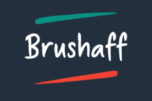Brushaff: A Font That Adds Character to Every Craft Project