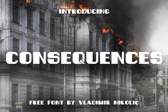 Consequences: A Display Font for Editorial Expression