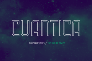 Cuantica Font: A Geometric Statement for Branding
