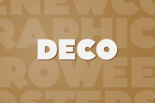 Deco: A Versatile Display Font for Modern Web Design