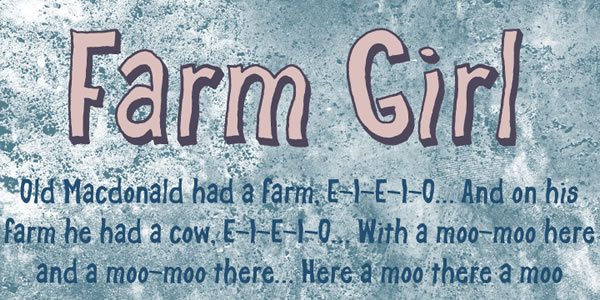 Farm Girl Font: A Timeless Typographic Charm for Digital Design
