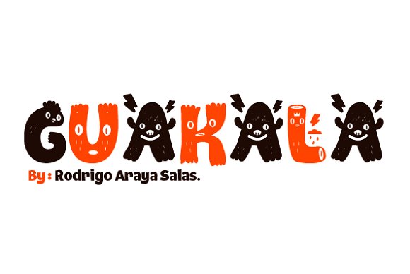 Guakala Pro: A Playful Typeface for Creative Branding