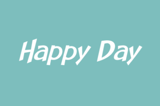 Happy Day Family: A Font That Brings Warmth and Style to Your Brand
