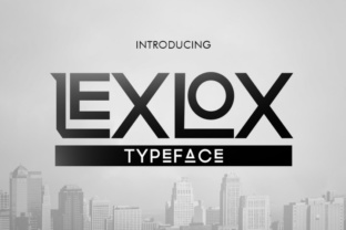 Lexlox: A Font That Adds Edge to Every Craft
