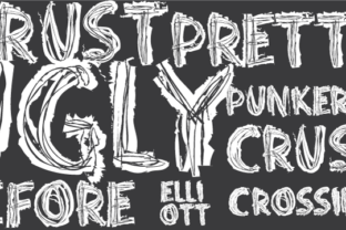 Punkerro Crust: A Font That Speaks in Rhythm