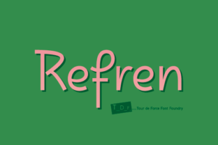 Refren: The Font That Elevates Your Brand