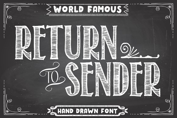 Return to Sender: The Font That Speaks Volumes