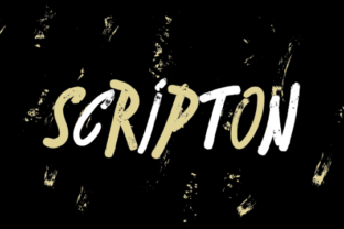 Scripton: A Versatile Display Font for Modern Web Design