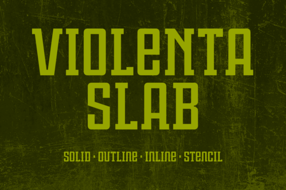 Violenta Slab Family: A Bold Choice for Branding